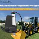 AT494284, AT424407 Quick Tach Actuator Compatible with John Deere 318D 320D 323D 319D 329D 328E 204K 204L 244J 244K 244L 304J, Part #: AT361276, AT471581, AT318535