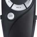 UC7083T Ceiling Fan Remote Control Replacement of Hampton Bay with Dim Light,3 Speed Control with Wall Mount Only Remote