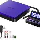 Digital Shipping Scale 110lbs/0.1oz Accurate,Postal Scale with 5 Units/LCD/Tare/Hold Function,Auto-Off,Postage Scale for Packages Small Business/Mail Scale,Includes Battery & AC Adapter