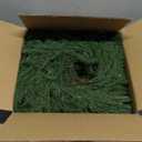 9FT Artificial Norfolk Pine Garland, Realistic Christmas Greenery Garland for Mantle, Staircase, Banister, Fireplace, Wall, Door, Table, Indoor & Outdoor Holiday Xmas Decortions