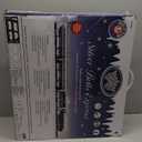 Lionel Battery-Operated Silver Bells Express Toy Train Set with Locomotive, Train Cars, Track & Remote with Authentic Train Sounds, & Lights for Kids 4+