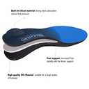 Inserts Relieve Plantar Fasciitis - Flat Feet Insoles Arch Supports, Orthotic Insoles for Foot Pain Arch Pain Reduce Muscle Fatigue Absorb Shock (Mens 6-6 1/2 | Womens 8-8 1/2) (Blue)