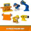 Rubble & Crew, Power Tool Pups, Rubble & Wheeler Toy Figures with 2 Construction Tools & 2 Building Accessories, Kids Toys for Boys & Girls Ages 3+