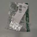 Cross Edge Spring Scissors 5 Inch straight Stainless Steel Precision Eyebrow & Eyelash Shaping & Trimming Scissor, Snips Squeeze, Embroidery, Knitting Micro Tip Craft Scissors (Silver)