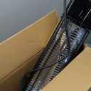 Infrared Electric Patio Heater, Colliford Indoor/Outdoor Heater, Standing Heaters for Garage, Backyard, Carbon Infrared Patio Heater with Tripod & Tip-Over Protection-1500W (TBC-15SD, Black)