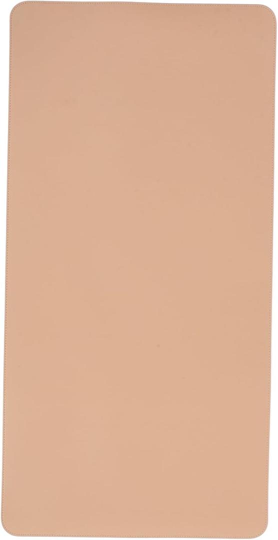 Lurrose Double-Sided Pu Desk Mat Protector Non- Computer Desk Blotter for Home Office Versatile Writing Pad Easy to Clean Maintain