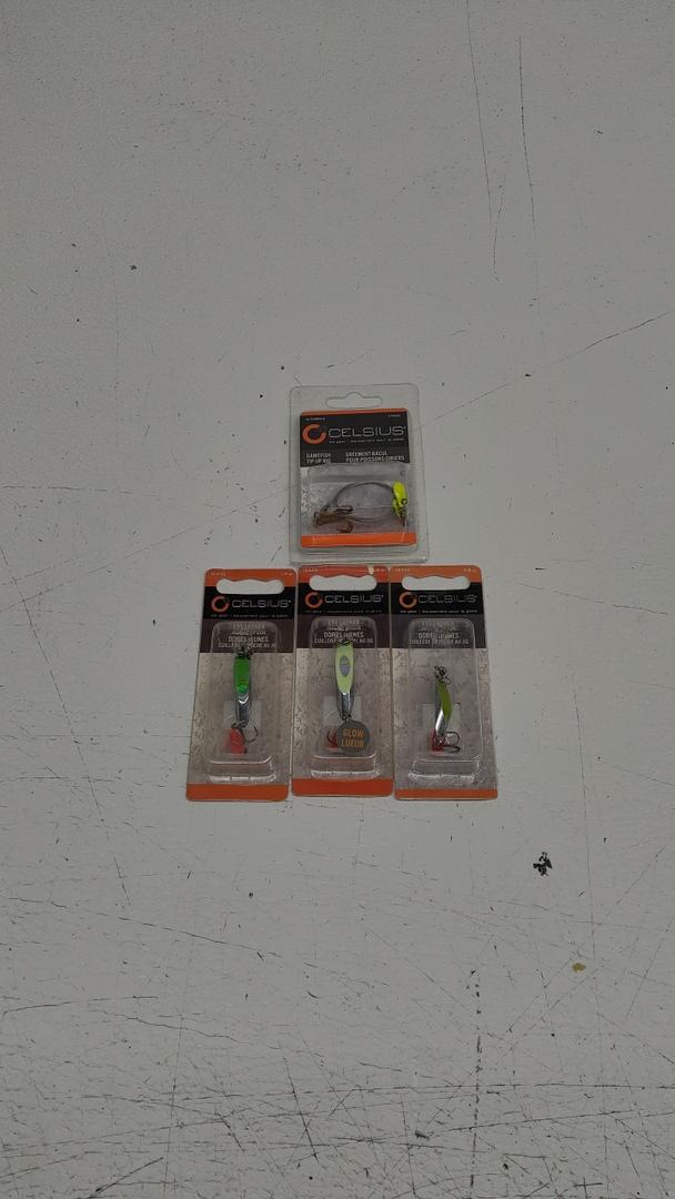 Celsius Fishing Gear Assorted Eye Jacker Pack Of 4 