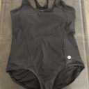 baleaf Women's Racerback Athletic One Piece Modest Bathing Suit (Black, 2XL)