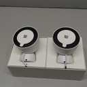 Google Nest Cam Outdoor (Wired, 2nd Gen) - 2 Pack - Security Camera with 2K Video and Gemini, Night Vision, 2-Way Audio - Works with Google Home - 2025 Model - Snow