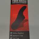 Carbon Fiber Insole(1 Pair): Rigid Shoe Insert for Men & Women - for Morton's Toe, Turf Toe, Hallux Limitus and Rigidus, Arthritis - Alternative to Post Op Shoe(285mm,Fit W Size 12-12.5, Mens 11-11.5)