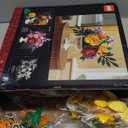 LEGO Botanicals Flower Arrangement Artificial Flowers Building Set - Decor for Table Display - Gift for Birthdays - Unique Bouquet for Adults, Ages 18+ - 10345