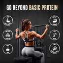 Animal 100% Whey Protein Powder Whey Blend for Pre or Post Workout, Recovery, Anytime Low Sugar Protein Boost Meal Replacement with BCAA Branched Chain Amino Acids New Flavor, Strawberry, 4 lb, EXP date: 02/2028