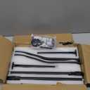 Adjustable Stand for Bose Speaker Stands, for OmniJewel Lifestyle 650, Surround Speaker 700, Floor Speakers Stands for Bose Floor Stand, with OmniJewel Bracket, Black (Pack of 2)