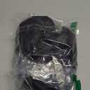 morvally Short Black Purple Wig with 2 Buns Anime Cosplay Synthetic Hair Wigs for Halloween Costume Party (Black Purple, Small Head)