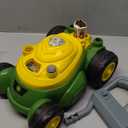 John Deere Bubble Lawn Mower for Toddlers, Bubble Blowing Machines, Indoor and Outdoor Gardening Toy, Birthday, Party Favor for Preschool Girls and Boys, No Batteries Required, 2+