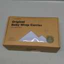 KeaBabies Baby Wrap Carrier - All in 1 Original Baby Carrier Newborn to Toddler Sling, Easy to Wear, Hands Free Bonding, Lightweight, Breathable Infant Wraps (Powder Blue) (One Size (Pack of 1))