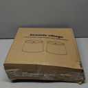 Drum Lampshades Set of 2, 11.6" Top x 12.6" Bottom x 9.8" High Lamp Shades for Table Lamps, Bedside Lamps, Floor Lamps, Gray Fabric Lampshade, Easy Assembly Lamp shade Replacement, Spider Fitter