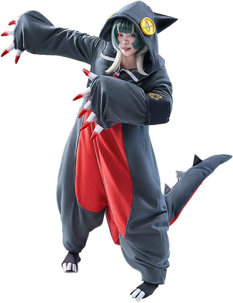 KIRA KIRA Anime Guita Cosplay Costume with Shoes Doki-R GuitaCosplay Bodysuit Pajamas Halloween Costume Plus Size, Size: XX-Large