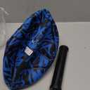 AND1 Fantom Graffiti Rubber Basketball - Streetball for Indoor and Outdoor Use, Deep Channel Construction and Durability (27.5 W/ Pump, Blue/Black)