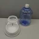 Amazon Basics Gravity Pet Water Dispenser for Cat and Dog, Easy to Clean, 1 Gallon Capacity, Small, Gray