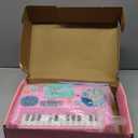 Baby DJ Table for Toddlers 1-3 with Music & Light, Musical Baby Piano Toys 6-9-12-18 Months Toddler Activity Table Music Instruments Learning Toys for 1 Year Old Girl Valentine Birthday Gifts Age 0-2