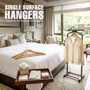 Utopia Home Premium Wooden Hangers 30 Pack - Heavy Duty & Durable Coat Hanger - Wood Hanger with 360-Degree Rotatable Hook - Clothes Hangers with Non-Slip Shoulder Notches For Shirts & Coats (Natural)