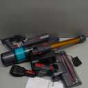 Cordless Vacuum Cleaner, 650W 55KPA 70 Mins Runtime Self-Standing Vacuum Cleaners for Home, Stick Vacuum with Charging Dock Station Removable Battery, Handheld Vacuum for Pet Hair/Carpet/Floor