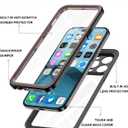 Designed for iPhone 15 Pro Case Waterproof, [Shockproof] [Dustproof] [Built-in Screen Protector] Phone Case for iPhone 15 Pro, Full Protective Case for iPhone 15 Pro 6.1-Red