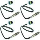 O2 Oxygen Sensor Compatible with Chevy, GMC, Cadillac, Buick & Saturn Models - Equinox, Impala, Traverse, Captiva Sport, Terrain, SRX, Allure, Lacrosse,4pcs Upstream and Downstream, (250-24649*4)