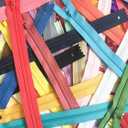 YKK Zippers Assorted Colors Pack 14 Inch Number 3 Nylon Coil Set of 110 Pieces