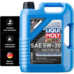 LIQUI MOLY Longtime High Tech SAE 5W-30 | 5 L | Fully synthetic engine oil | SKU: 2039