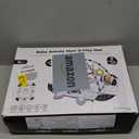 Baby Gym Play Mat, 8-in-1 Tummy Time Mat & Activity Gym, Washable Ball Pit, Infant Play Mat with Detachable Toys for Sensory Exploration and Motor Skill Development (Black White)