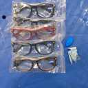 CCVOO Reading Glasses for Women/Men, Eyeglasses, Blue Light Readers for Women/Men, Computer Eye Glasses, Cheaters 1.00X