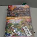 4-Pack 100 Piece Puzzles for Seniors Country Life Large Piece Puzzles for Seniors Puzzle Dementia Alzheimer's Products Activities for Elderly Adults Kids Puzzle for Kids Ages 6-8 8-10