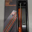 Wireless Bluetooth Smart Meat Thermometer with WiFi - High Accuracy ±0.5°F, Smart Base, 1 Probe with 6 Sensors, NIST Certified Accuracy, Long-Range for BBQ, Grill, Oven, Smoker, Rotisserie