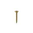 Nuvo Iron - #8 Construction Screw, 1-1/4", T25 Torx Head, Yellow Zinc Plating, 500 pcs/jar