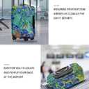 Luggage Covers For Suitcase TSA Approved, Suitcase Cover Protector Anti Scratch Dirt Fits 18-32 Inch Luggage