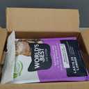 WORLD'S BEST CAT LITTER Multiple Cat Lavender Scented 32-Pounds - Natural Ingredients, Quick Clumping, Flushable, 99% Dust Free & Made in USA - Calming Fragrance & Long-Lasting Odor Control