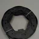 Garden Edging40ft Landscape Edging with 40 Spikes for Lawn 2 Inch Tall(Black, 40FT)