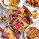 Gardetto's Original Recipe Snack Mix, Crunchy Breadsticks, Pretzels & Roasted Rye Chips, Kosher Snacks Multipack, 10 Single-Serve Bags, Individually Wrapped Party & Family Pack, 17.5 oz Bulk Box (EXP 10/15/26)