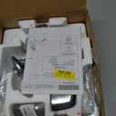 Schlage Camelot Keypad Lock with Lever Handle, Electronic Keyless Door Entry, AutoLock Enabled, Satin Chrome, FE575 CAM 626 ACC
