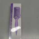 Curly Hair Brush Defining, Vented Curl Defining Brush for Effortlessly Detangling Shaping and Styling Women's Men's Curls on All Wet or Dry Hair Types, Reduces Frizz (Purple)