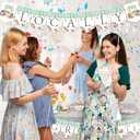 Locally Grown Baby Shower Bunting Banner, Farmer's Market Party Garland Decorations, Theme Farm Fruit and Vegetables Banner for kids Boys Girls Produce Stand