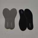 2 Pair -Shoe Inserts for Mens Memory Foam Insoles,Replacement Insoles for Work Boots Running Shoes, Cushion Shock Absorbing for Foot Pain Relief, Comfort Breathable Inner Soles 46EU,US13 (Men: EU 46/US 13, Black+grey(2 Pairs))