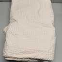 Bedsure Cotton Duvet Cover Set - 100% Cotton Waffle Weave Beige Duvet Cover California King, GentleSoft and Breathable Cal King Bedding Set for All Season, 3 Pieces, 104"x98"