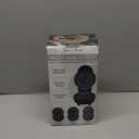 Baker's Friend 4 in 1 Mini Waffle Maker with Removable Plates, Set Includes Mini Pancake, Donut, Heart Shape Waffle Makers, Compact Size, Recipe Included, Graphite