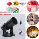 Electric Confetti Launcher Confetti Tubes Confetti Shooter with Wireless Remote for DJ Party Nightclub Wedding Stage Concert Event Show 1500W High-Power Fan, 8-10 Meters Blowing Height
