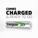 Energizer Power Plus Rechargeable AA Batteries (4 Pack), Double A Batteries