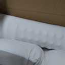 Memory Foam Pillow for Neck Pain, CertiPUR-US Cervical Neck Pillow with Dual-Height Design, Cooling Cover, 3D Ergonomic Support & Odor-Free Tech for Side/Back/Stomach Sleepers (White) (Wave White)