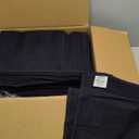 ForPro Premium 100% Cotton All-Purpose Towels, Black, Extra Soft Multi-Purpose Salon, Spa, Hotel, and Gym Towel, 16 W x 27 L, 24-Count